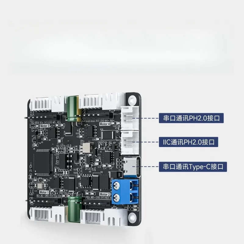 4 Channel Encoder Motor Driver Board AT8236 Smart Car Robot Control Module