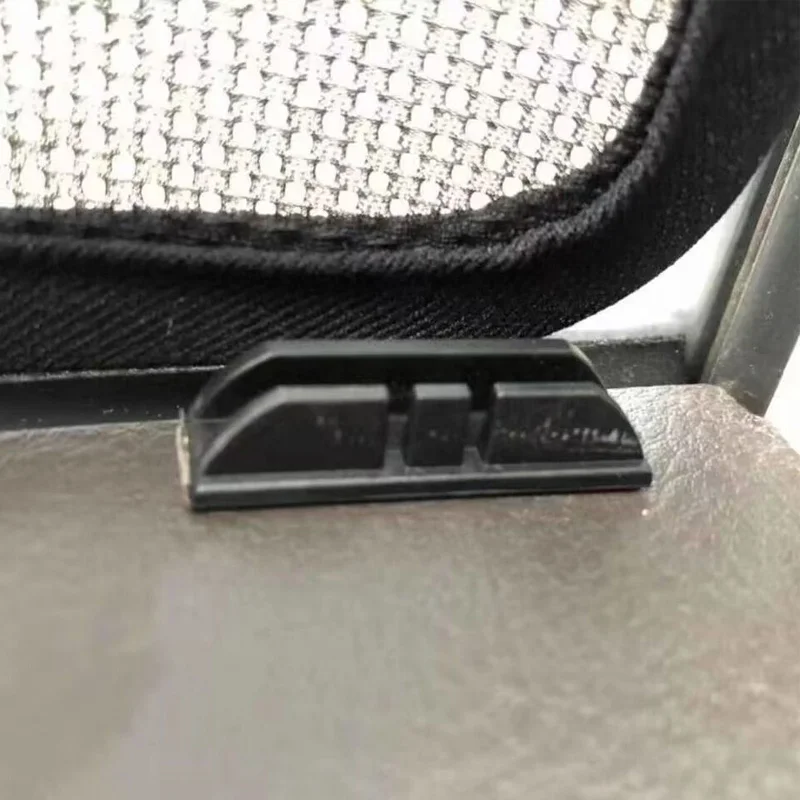 Fastener Set Front Car Visor Side Sunshade Window Special Buckle Plastic Card Slot Clip Adhesive Curtain Atuo Parts Accessories