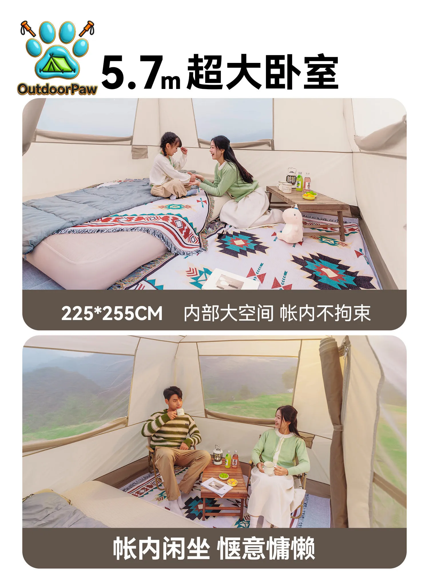 Tenda de camping dobrável para - Outdoor Camping Canopy avaliação e preço