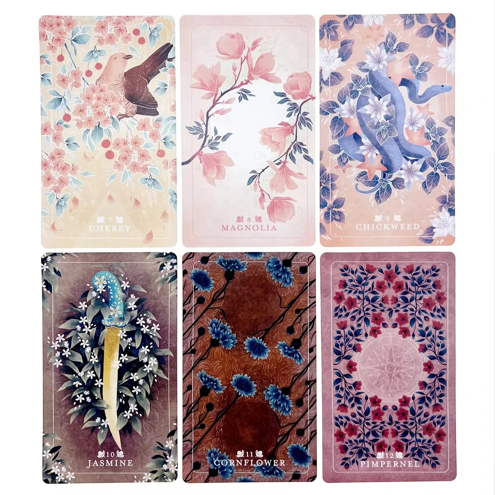 The Seed Sickle Oracle Deck Tarocchi Carta Profezia Divinazione Mazzo Festa in famiglia Gioco da tavolo Fortune Telling