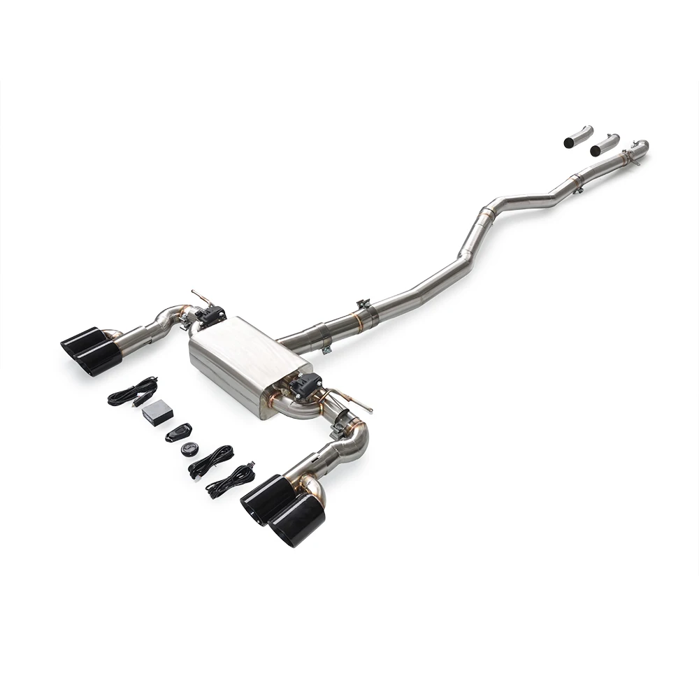 For M440i M440 F36 3.0T 2014-2019 Cat Back Exhaust, High-performance Exhaust Modified Racing Performance Power Enhancement