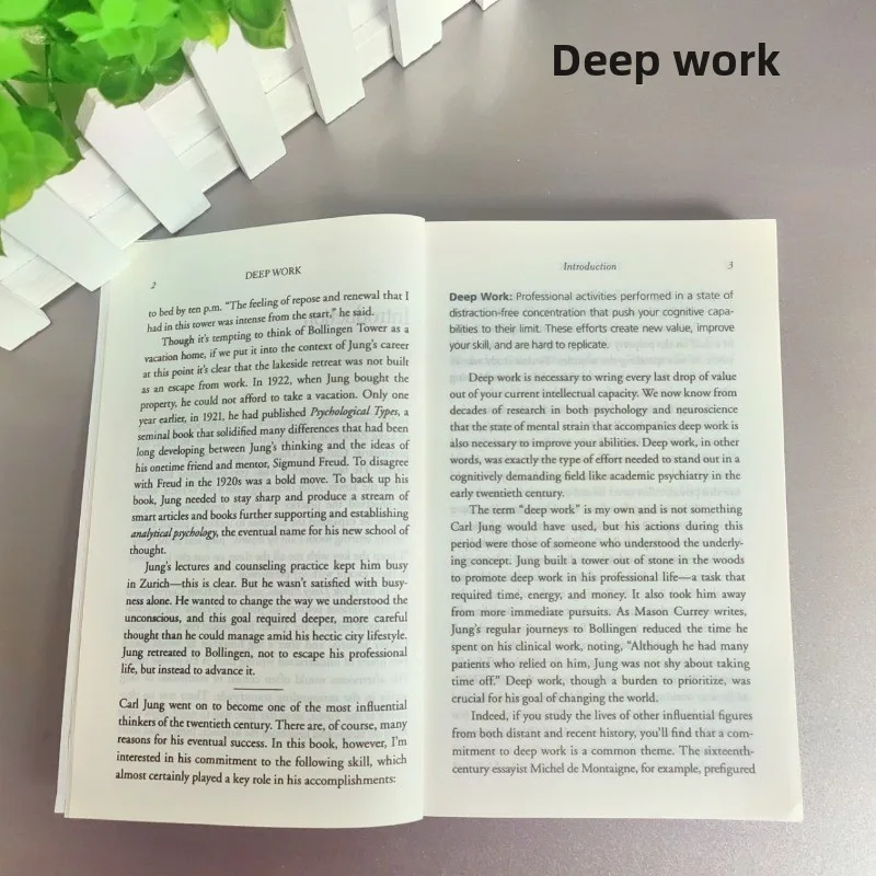 Englische Version von Deep Work: A Distracting World Englische Version Deep Work Englische Bücher