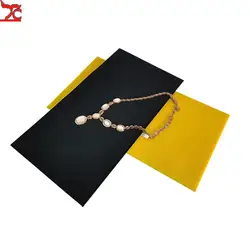 Necklace Earring Bracelet Ornaments Display Tray Display Counter Jewelry Storage Tray Velvet Display of Pallets At The Counter