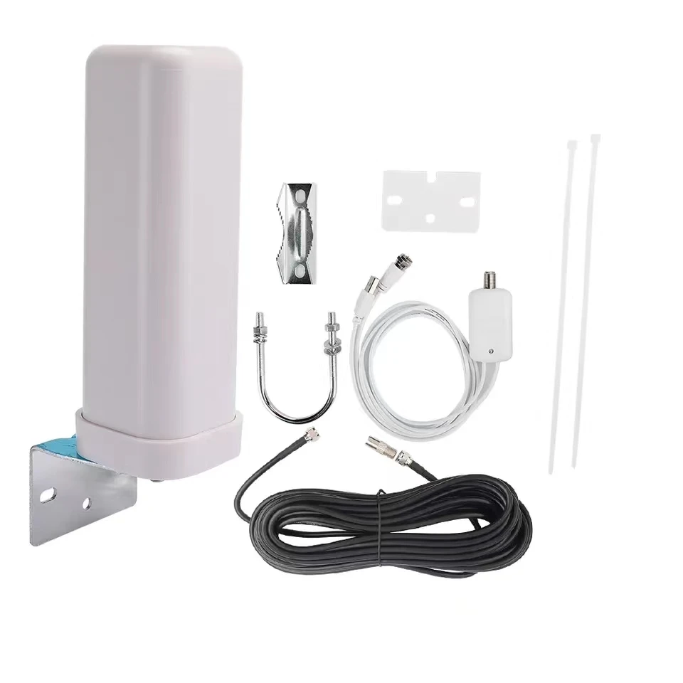 Antena de TV Digital para exteriores, receptor de señal HD DTMB para interiores y exteriores, 4K, 1080p, ATSC con accesorios de amplificador