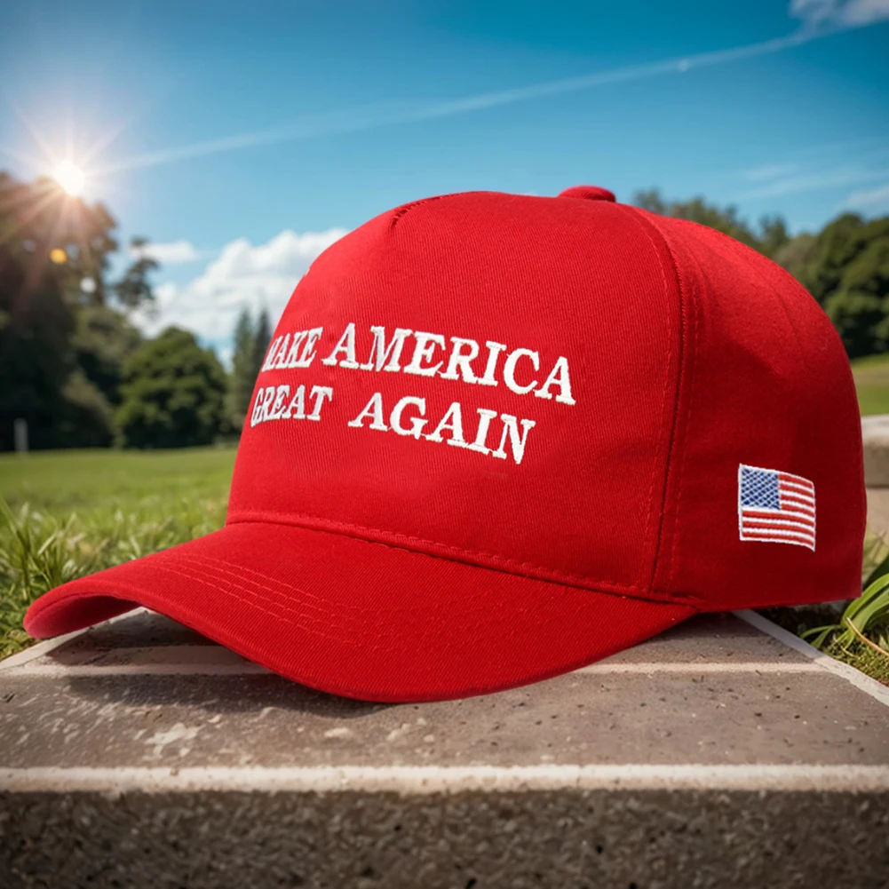 Casquette de baseball brodée réglable, chapeau du président, MAGA Donald Trump, MAKE AMERICA GREAT AGpuppy, sensation USA, 56 cm-60cm, 2024, 1-5 pièces