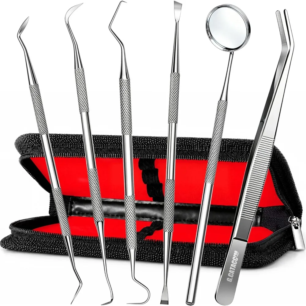 Professional Stainless Steel Dental Tools Kit for Hygiene