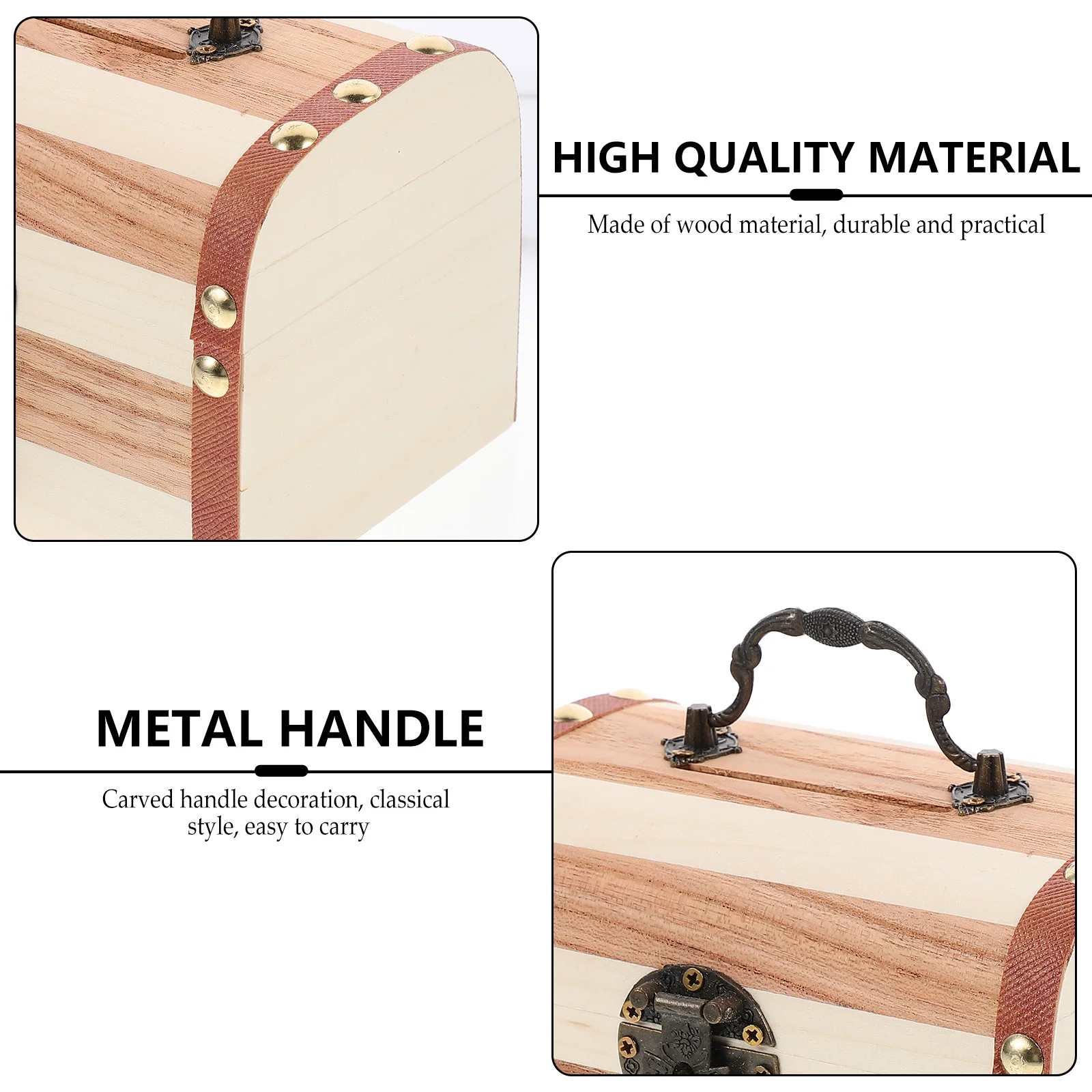

1 pc Wooden Piggy Solid Wood Coin Bank Kids Savings Home Storage Box Creative Present Child Coin Bank Toy Unique Item