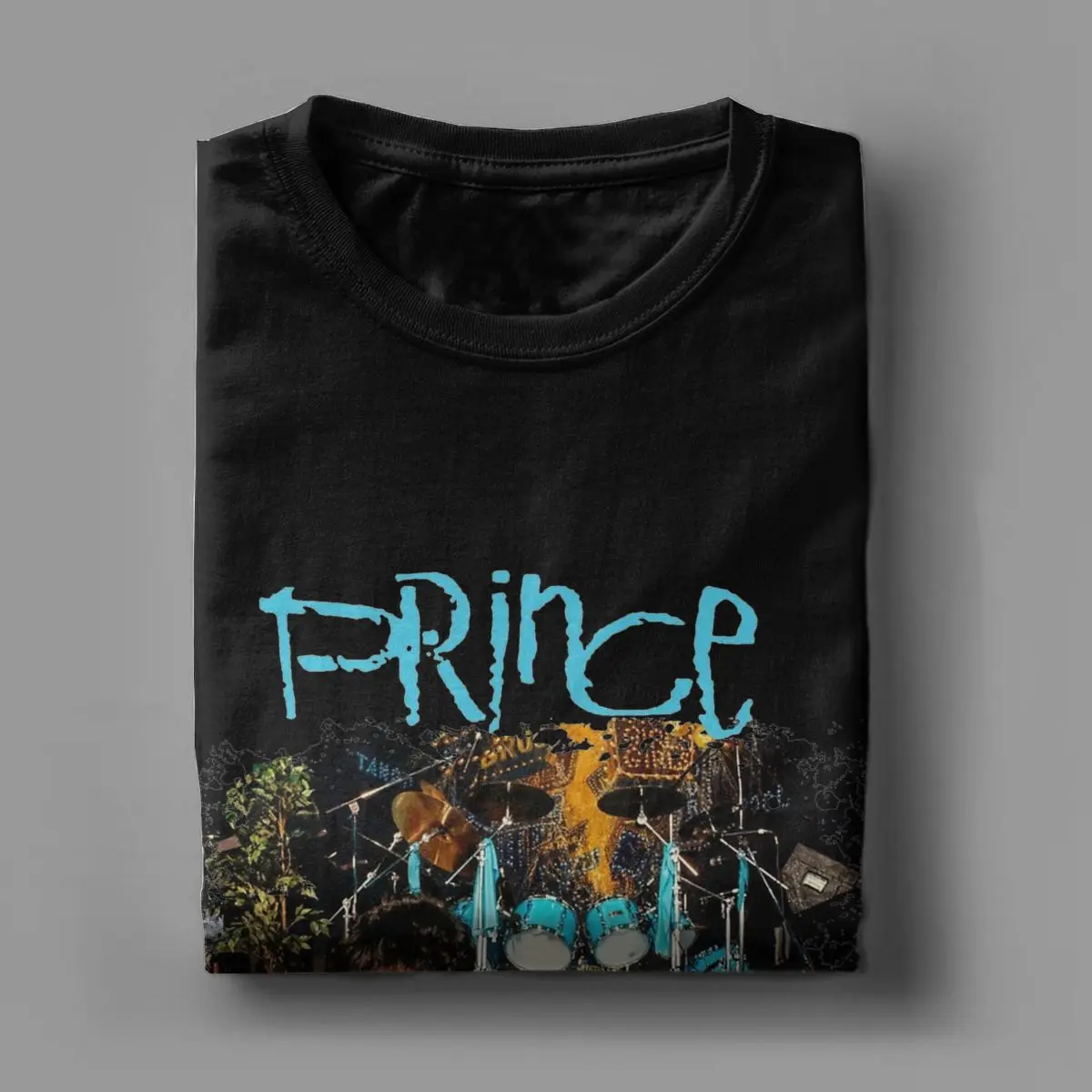 Novelty Prince Rogers Nelson T-Shirts Men Crew Neck 100% Cotton T Shirts Short Sleeve Tee Shirt Plus Size Clothing