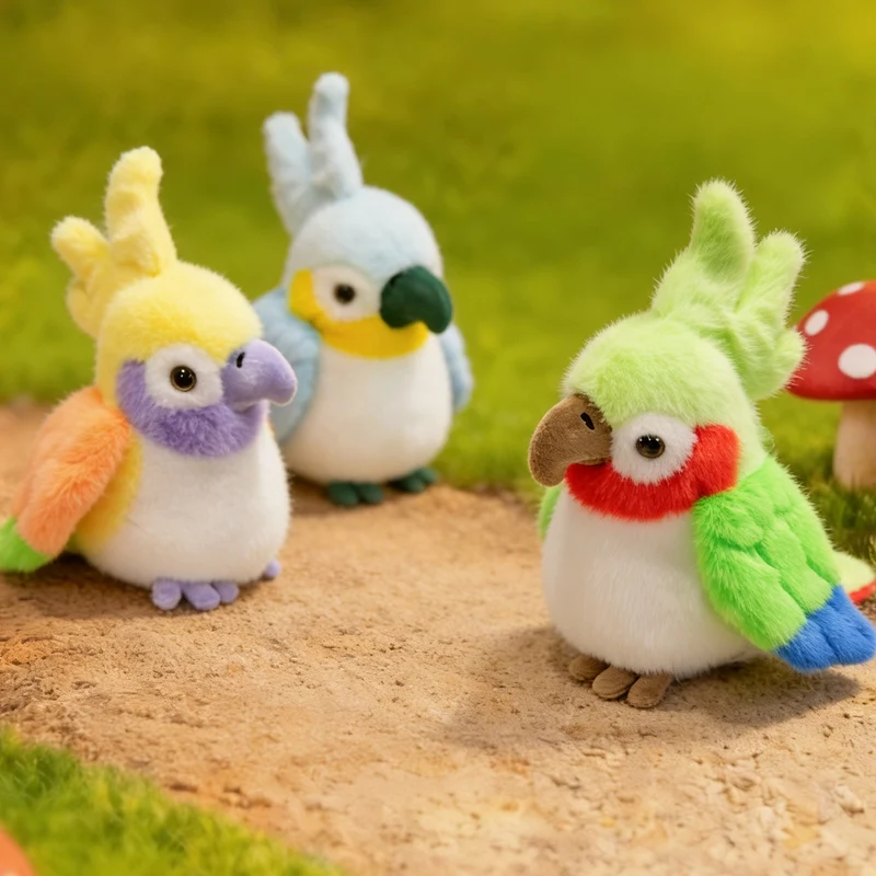 brinquedo-de-pelucia-papagaio-colorido-simulado-de-16cm-boneco-de-pelucia-de-passaro-fofo-brinquedo-de-pelucia-realista-lembranca-de-zoologico