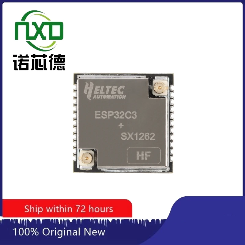 5pcs/lot HT-CT62 ESP32C3+SX1262 (863~928)chip module WiFi+BLE+LoRa wireless module Brand new original