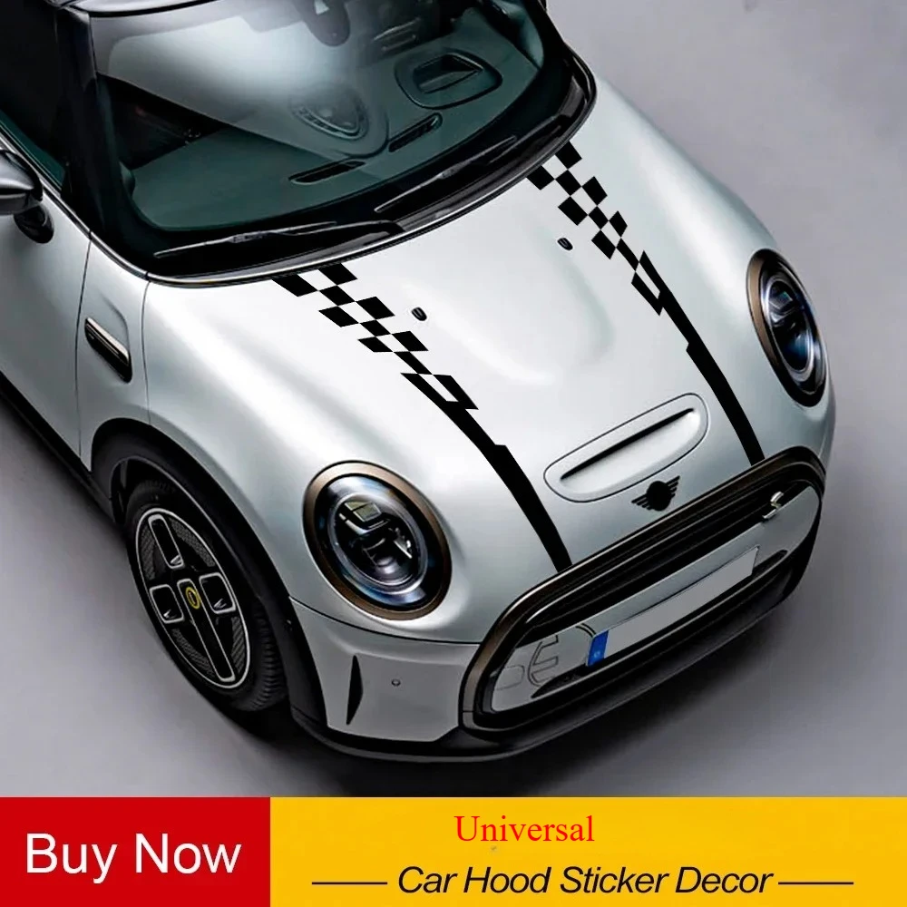 

Car Hood Bonnet Sticker Cover Graphics Racing Sport Decor Decal Auto Tuning Accessories for Audi BMW Toyota Kia Mini Cooper JCW