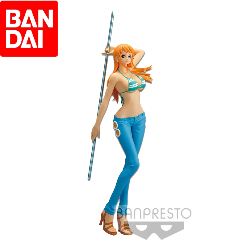 

Официальная фигурка BANDAI GLITTER&GLAMOURS Nami Ver.B, ПВХ/АБС-пластик, динамическая поза + детали драгоценных камней, ограниченная скидка для декора стола