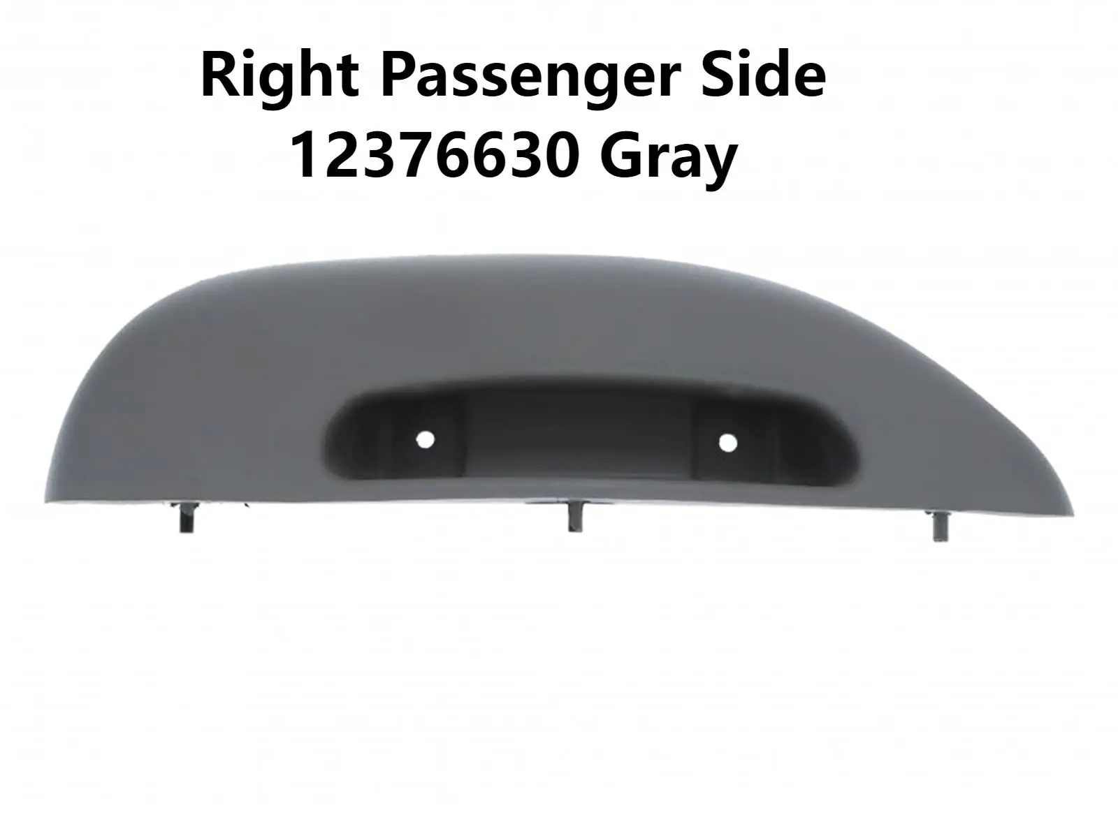 

Gray Armrest Pull Handle Cover for Chevrolet Chevy Express Van 1500 2500 3500 1996-2002 Passenger Right RH Side 12376630