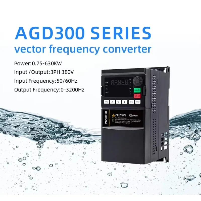 0.75kw ac motor drive 1.5kw 380v 2 hp vfd single phase to three phase converter