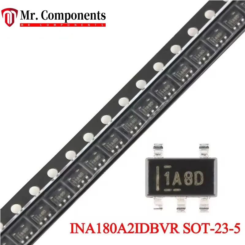 10PCS INA180A2IDBVR INA180A2 1A8D SOT-23-5 Multi-channel Current Sense Amplifier Chip IC In stock new
