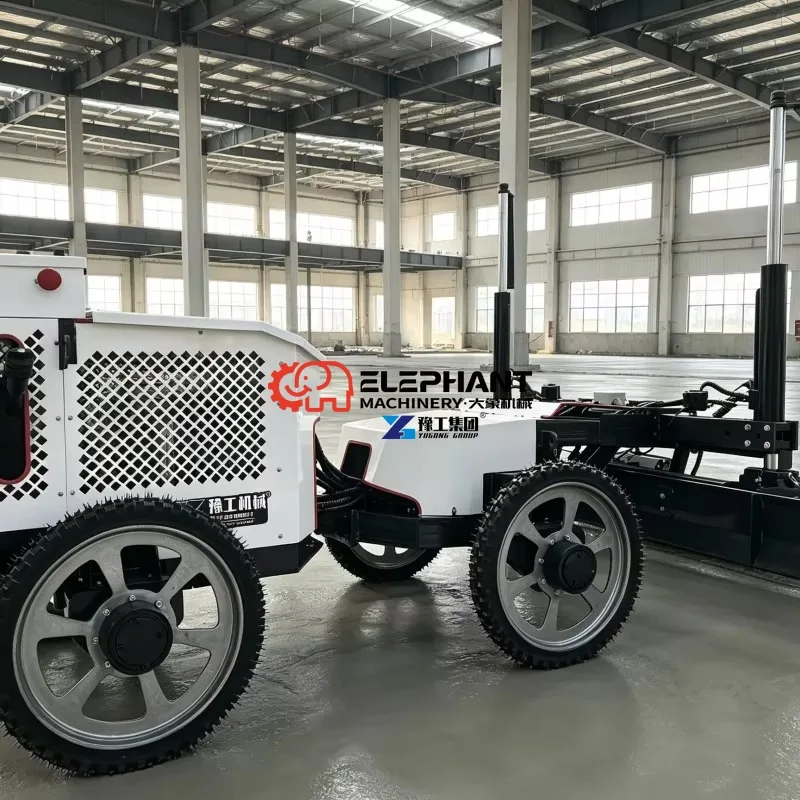 Concrete Laser Leveling Machine Automatic Laser Screed for Factory Floor Production Area Construction Projects
