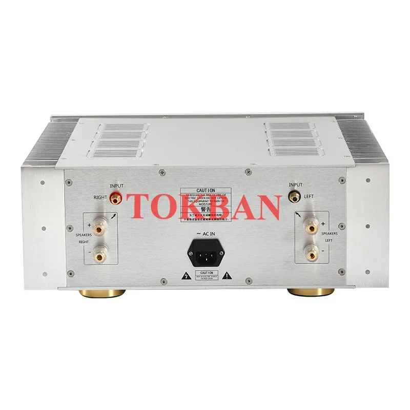 Tokban KSA-100 Class A Power Amplifier 100w*2 High Power Delicate Sound with Soft Start HIFI Amplifier Audio