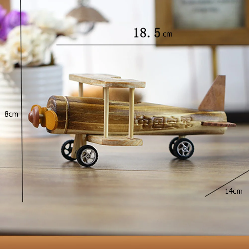 Airplane Model Wood Toy Toys Kidcraft Playset Planes Kids Wooden Handcraft Models