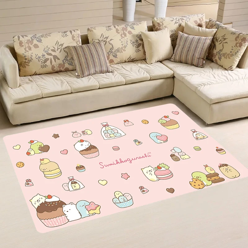 

Rugs S-Sumikko Cute Gurashi Carpets Kitchen Mat Room Mats Home Carpet Entrance of House Balcony Foot Rug Doormat Door Bathroom