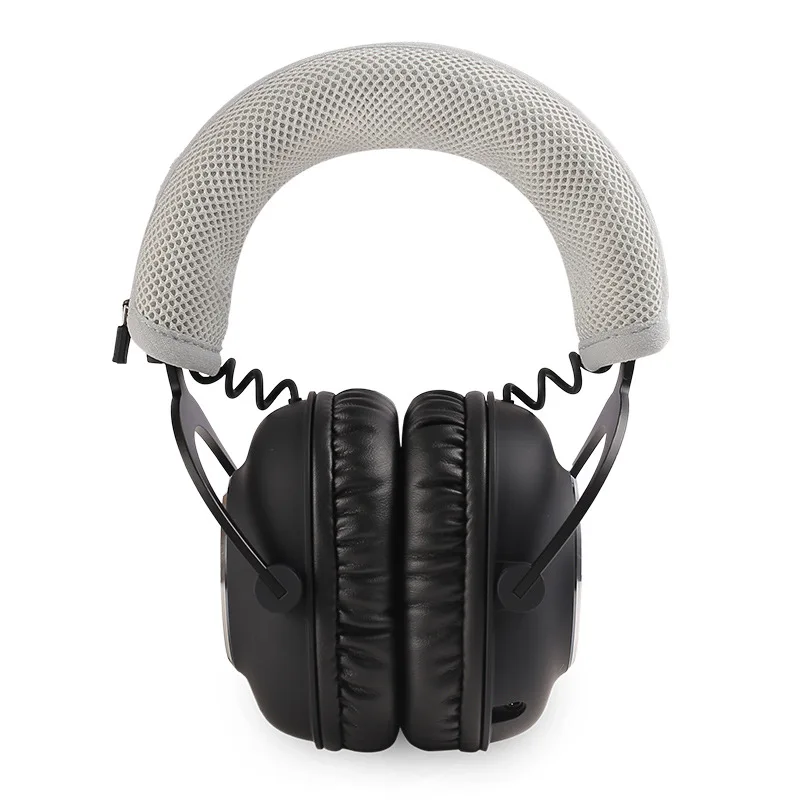 Kopfhörer-Reißverschluss-Stirnband aus Strickstoff, Schutzhülle, Kopfbügel-Abdeckung, hochwertiges Gefühl für Logitech GPROX2 / G PRO X Kopfhörer – Detail 4
