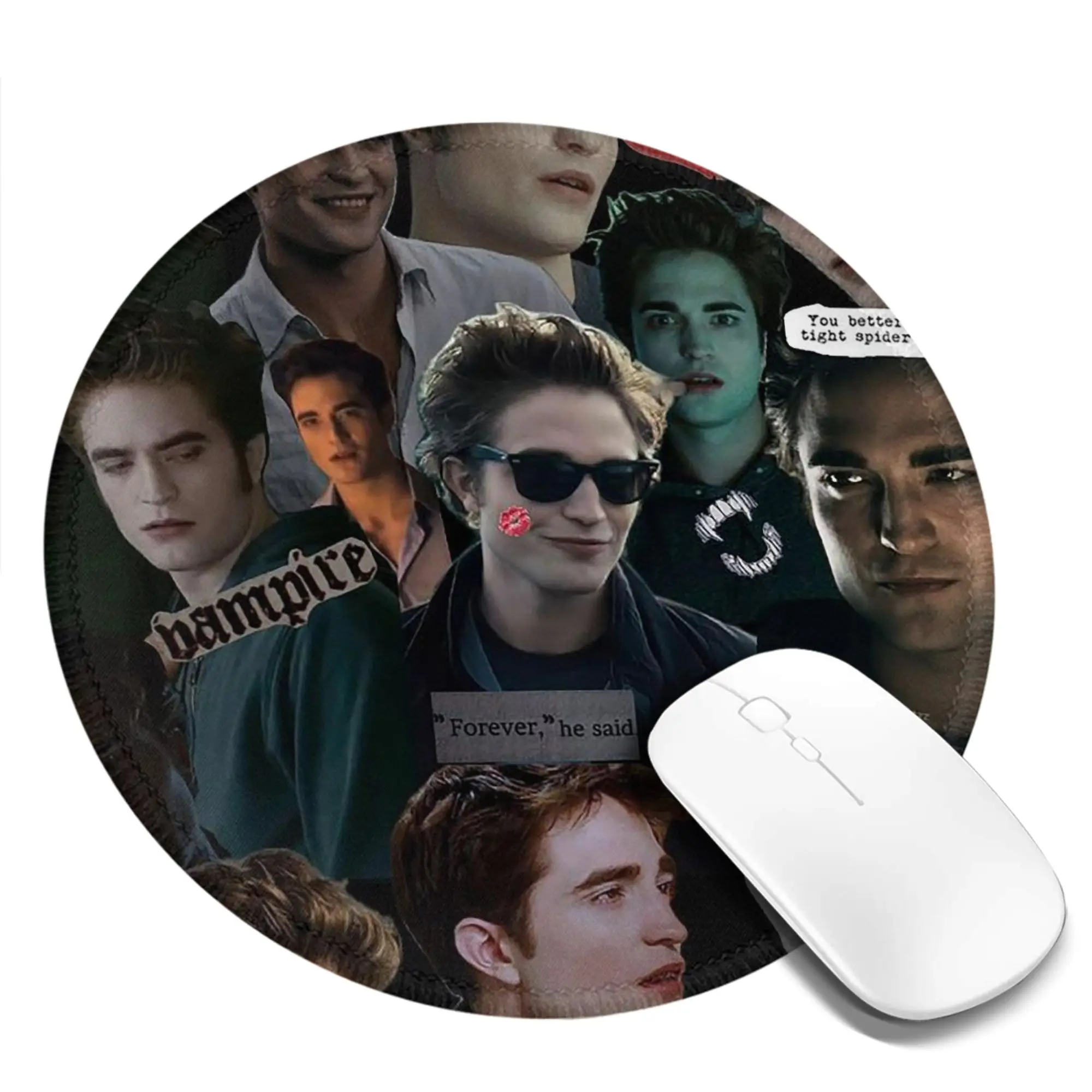 The Twilight Saga Edward Cullen Mouse Pad Computer Keyboard Mouse Mat Gamer PC Laptop Desk Mat Office Accessories Table Mats