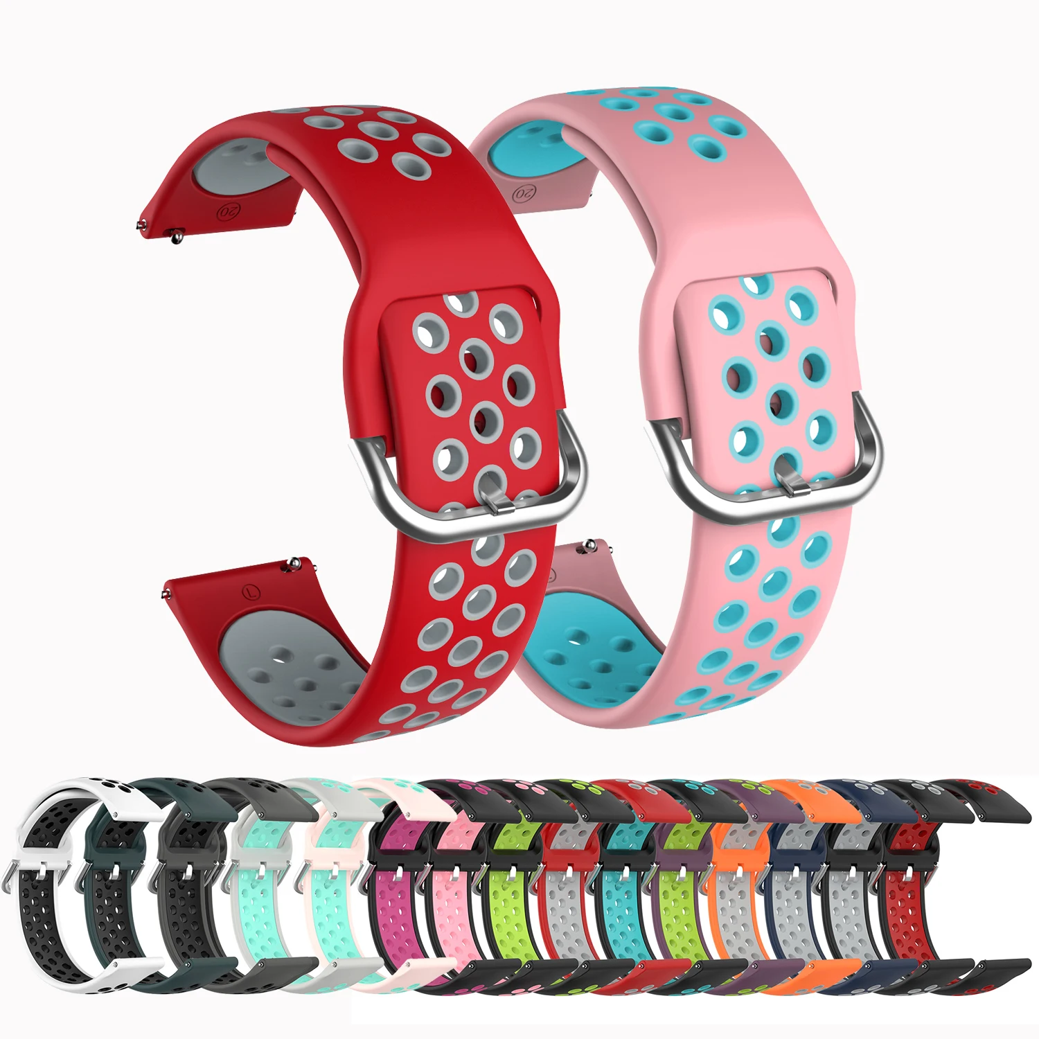 22Mm Silicone Sport… - image