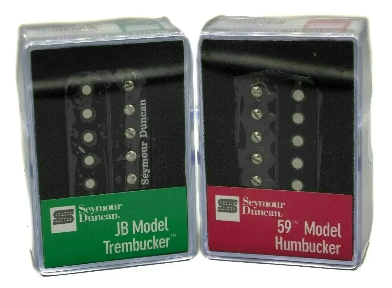 

guitar Pickup Set: JB TB-4 Trembucker & 59 SH-1n Humbucker BLACK