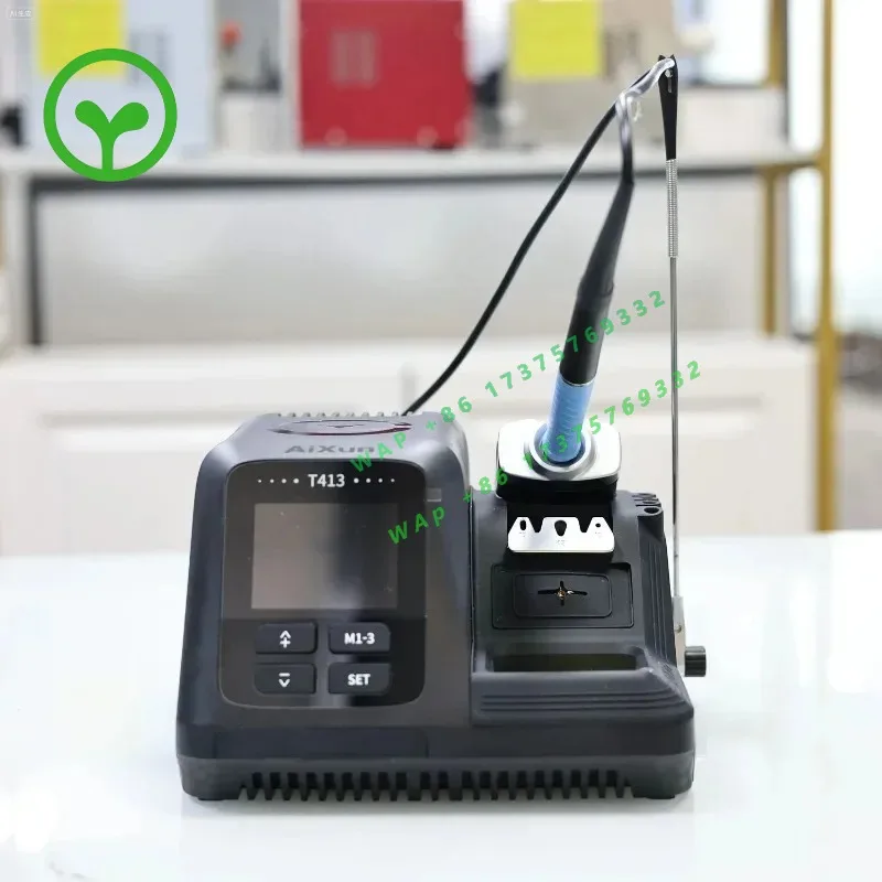 【2026】AIXUN T413 Soldering Station, 200W Peak Power, Neural Temp Control 2.4" IPS Display WiFi/Bluetooth With T245 Handle