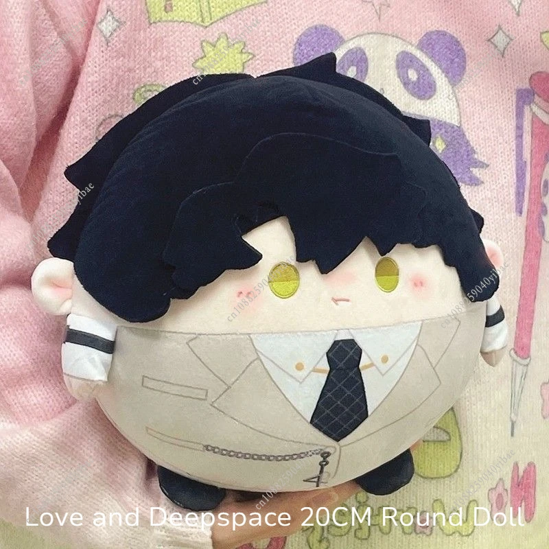 Love and Deepspace 20CM runde Foto-Requisite Sylus Rafayel Zayne Xavier Caleb Anime Cosplay lustige Puppe Zuhause/Reise süße Foto-Requisite – Detail 4