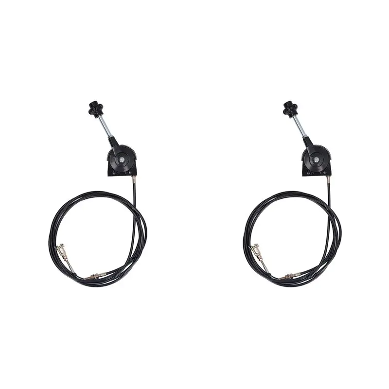 

【LAST CHANCE】2X Universal Throttle Cable Excavator Motor Control Cable Manual Throttle Cable Equipment 3.5 Meters Industrial