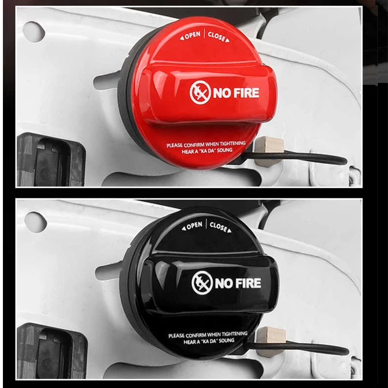 Car Fuel Tank Cap Warning Protective Cover Exterior Accessories For HONDA CIVIC ACCORD CRV HRV Odyssey Pilot  FIT CITY