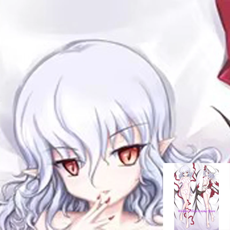 

Dakimakura Anime Pillow Cover Remilia Scarlet Double Sided Print Life-size Halloween Christmas Decoration