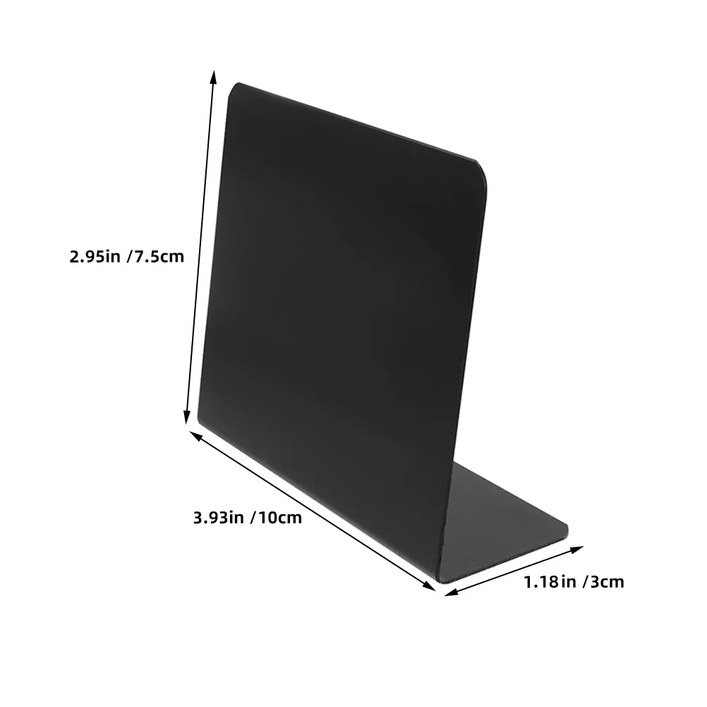 12pcs Handwritten Menu Table Sign Sturdy PVC Chalkboard Reusable Wipe Clean Wedding Cafe Buffet Food Signs Mini