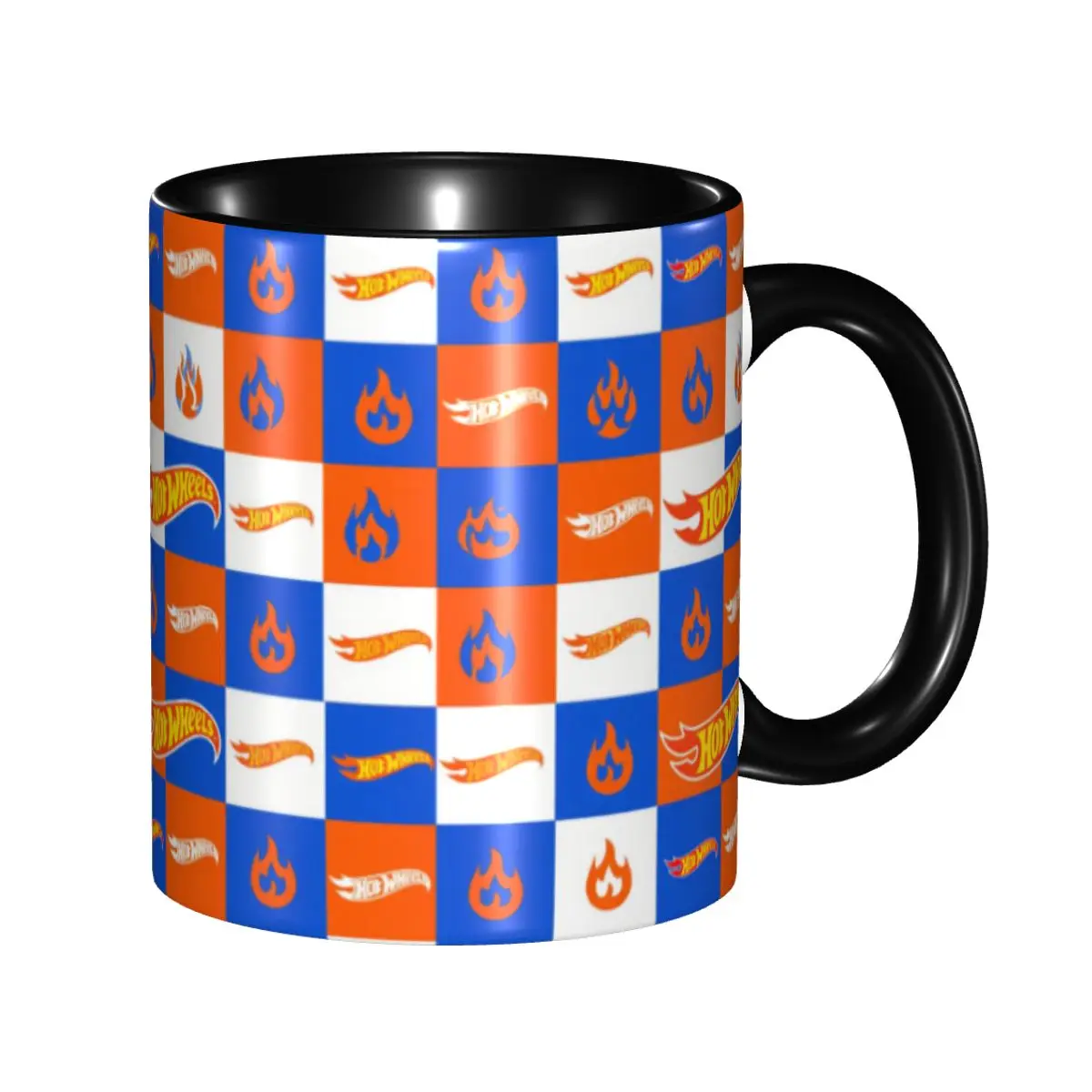 Hot Wheels Made To Race Car Coffee Mugs DIY Customized Ceramic Tea Milk Mug