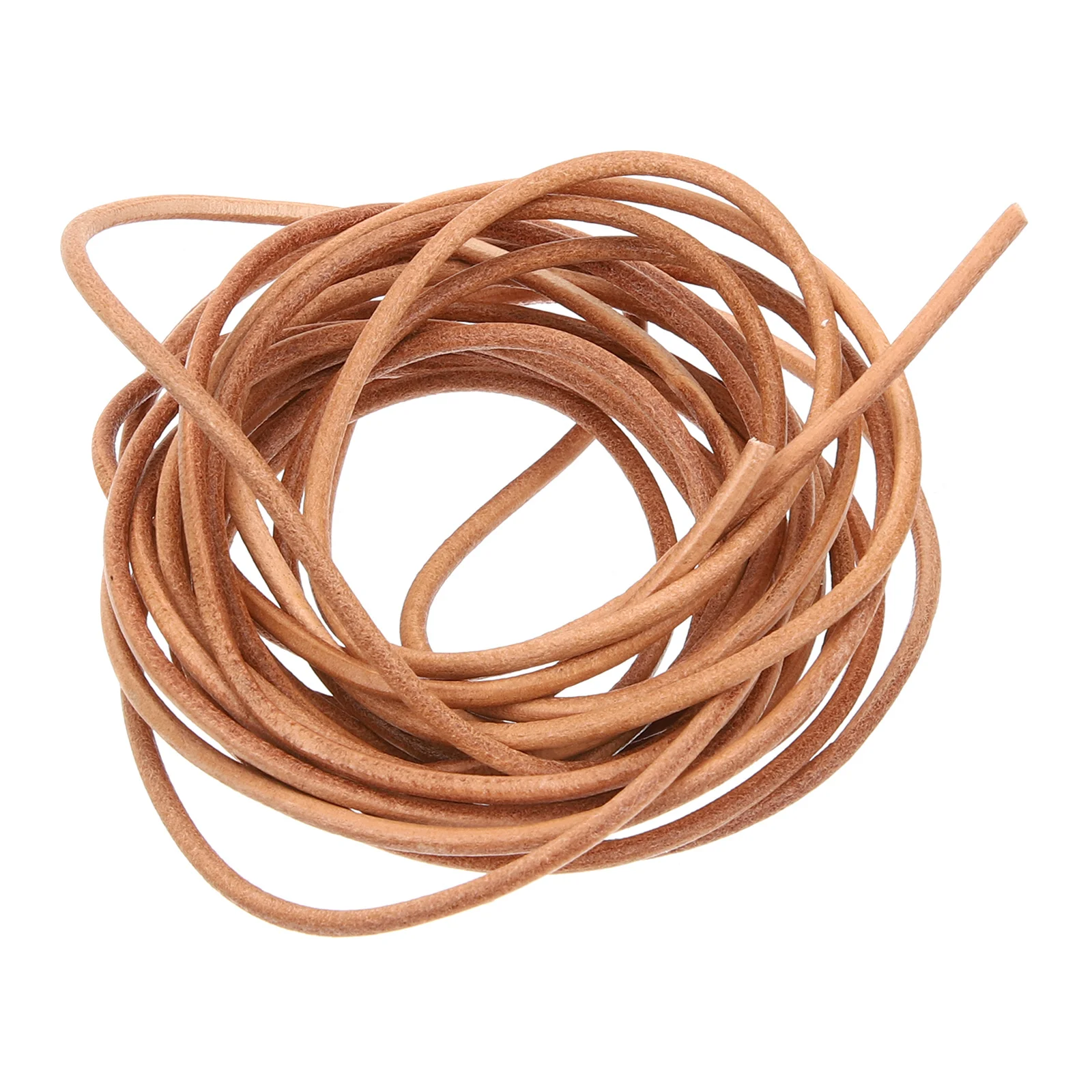 

Cowhide Premium Cowhide Cord Round Strong DIY Craft Rope for Bracelet Necklace Jewelry Cord DIY Bracelet Rope