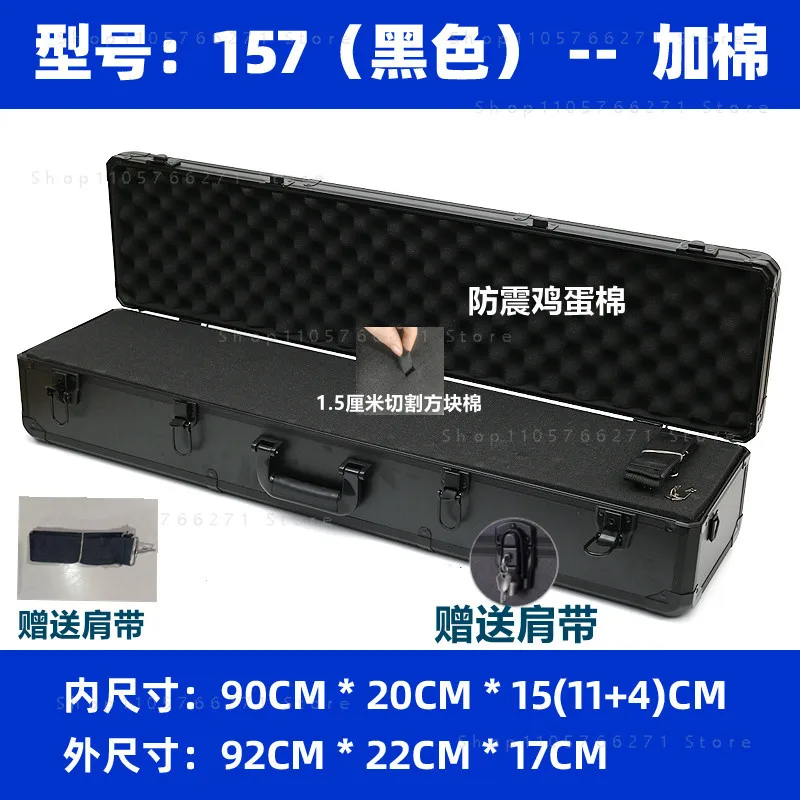 Aluminum frame Portable High waterproof and shockproof Storage Box for Tools Instrument Equipment and Family Documents