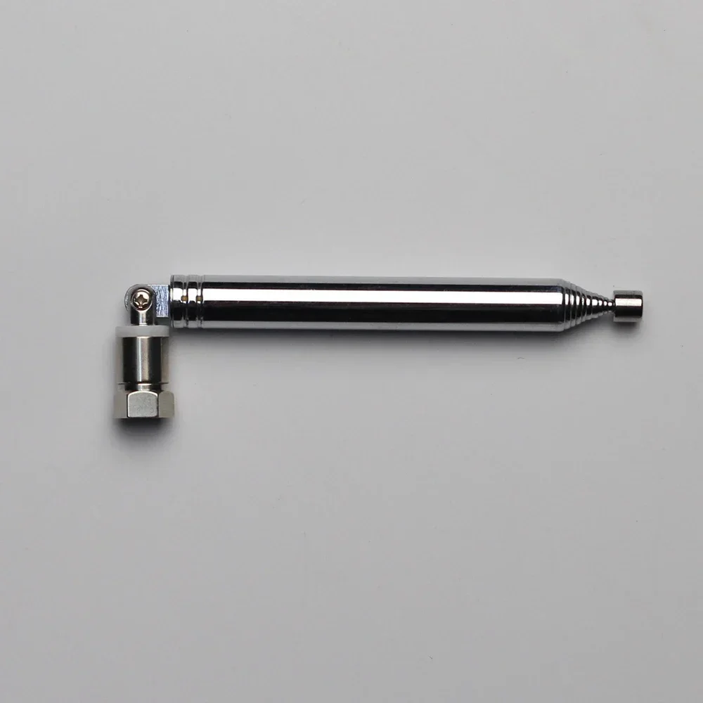 For Tivoli Audio Antenna 12~67CM F Connection Telescopic Aerial Antenna TV Radio DAB AM FM UNBAL 75 Musicsystem AM FM Radio