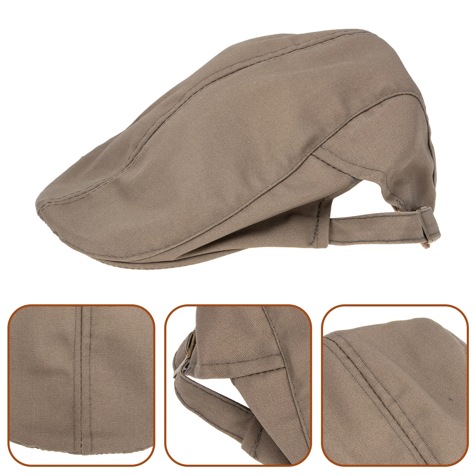 1pcs Canvas Chef Hat Unisex Kitchen Working Cap For Cooks Bakers Waiters Catering School Beret Flat Cap Cooking Restaurant