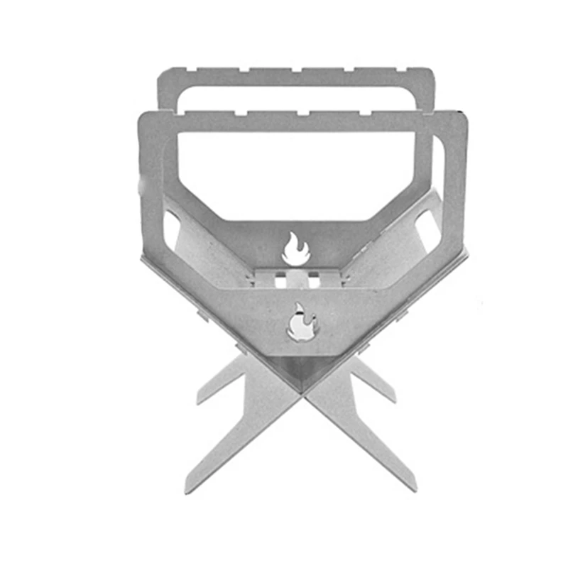 

Titanium Alloy Folding Portable Mini Alcohol Furnace Camping Incense Burner Multifunctional Aromatherapy Holder