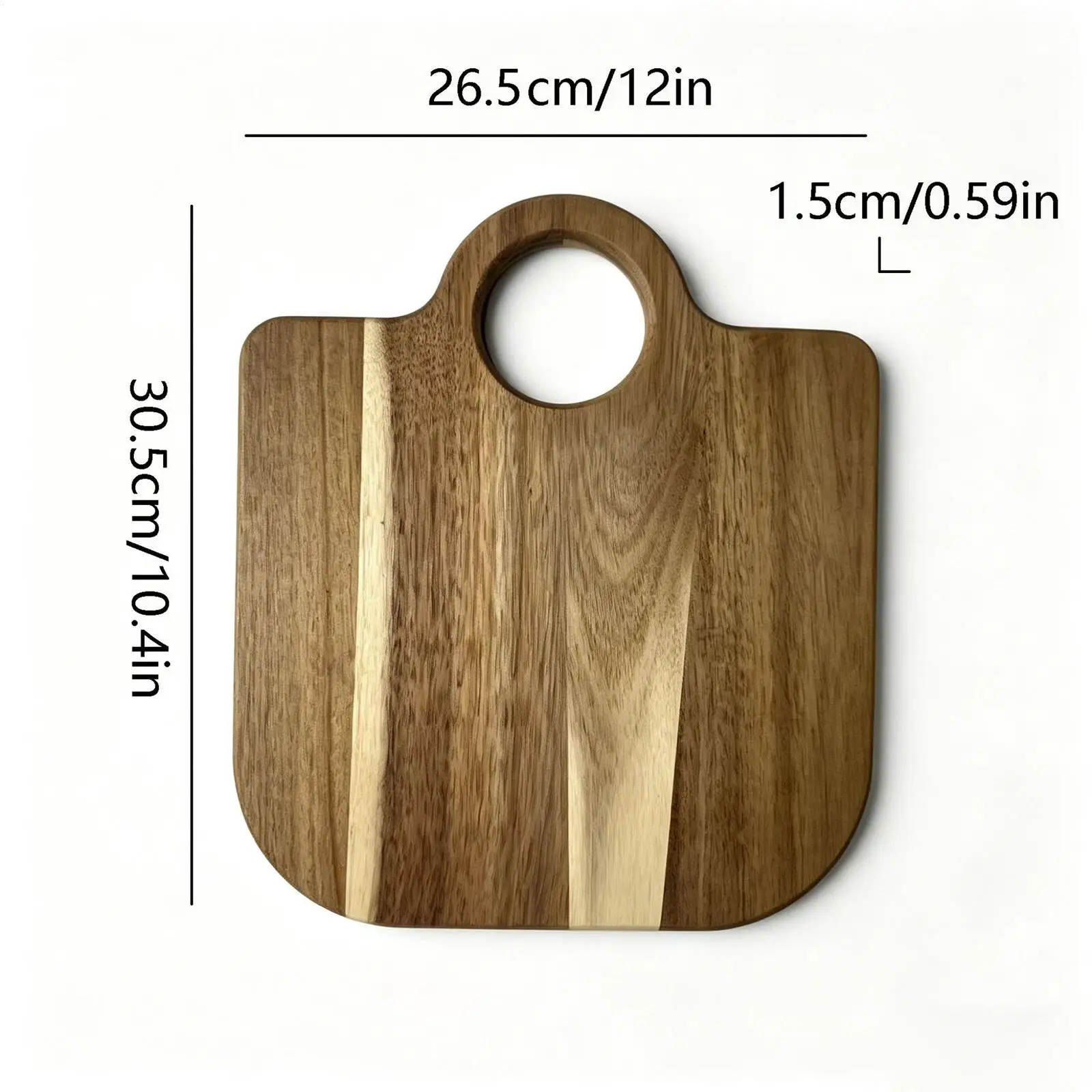 Kitchen Cutting Board Non-Slip Decorative Bag Shape Basket Shape Meat Cutting Board For Home Counter BBQ Meal Prep Food Meat view 6