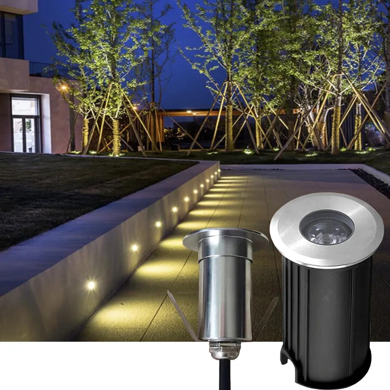 

Набор из 6 светодиодных встраиваемых светильников IP67 мощностью 1W/3W, меняющих цвет, для внутреннего и наружного использования, для сада, дорожек и ландшафтного дизайна