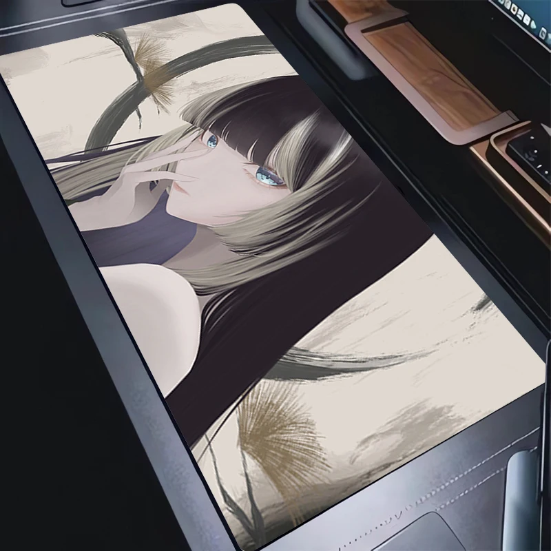 

Kawaii Mouse Pad Laptop Hololive Anime Girl Keyboard Pad PC Sexy Juufuutei Raden Design Mousepad Gamer Gaming Desktop Mouse Mat