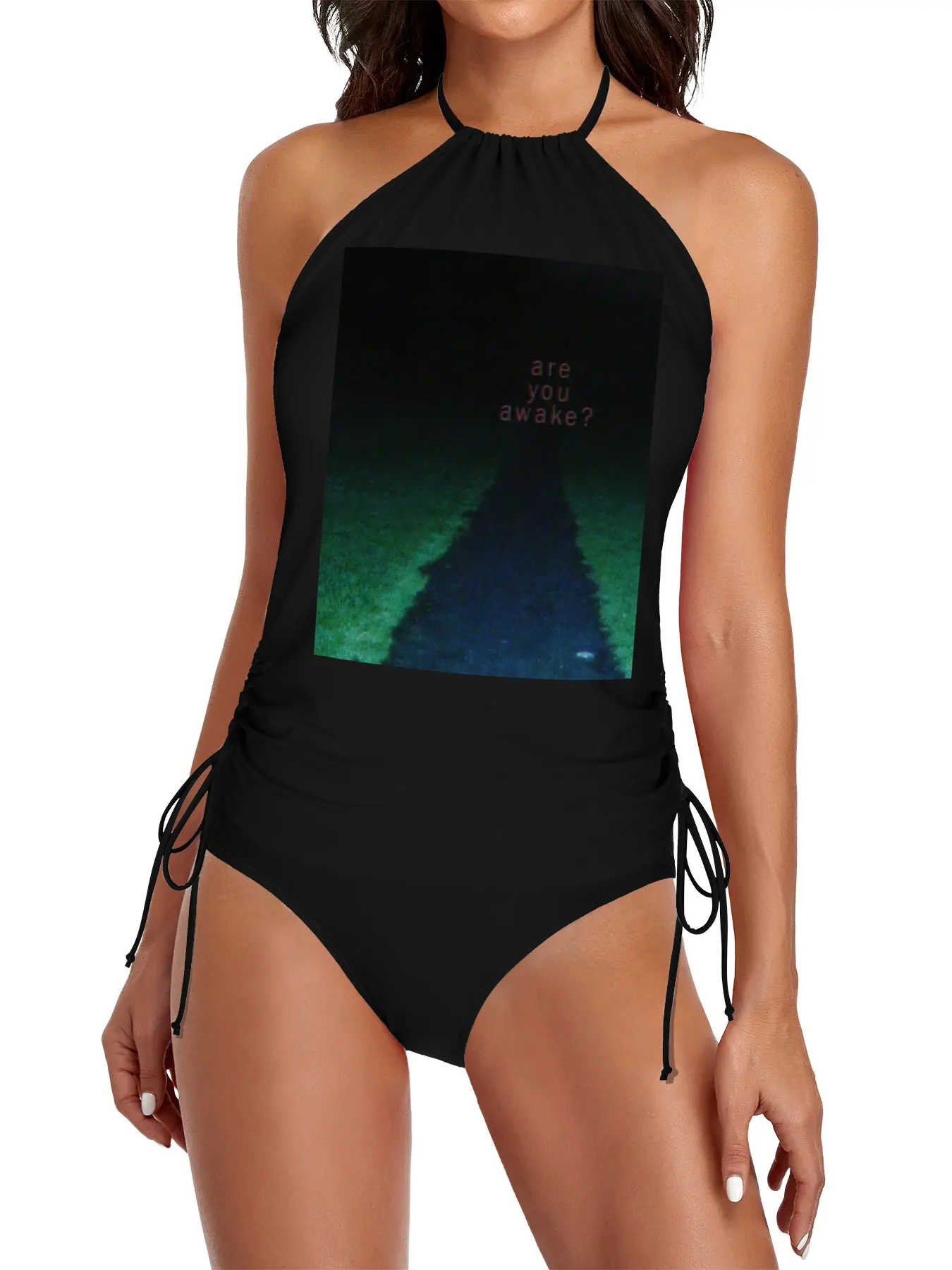 

are you awake Split Swimsuit Set swimsuits for woman woman swimwear 2025 sexy beachwear for woman bikini women 2025