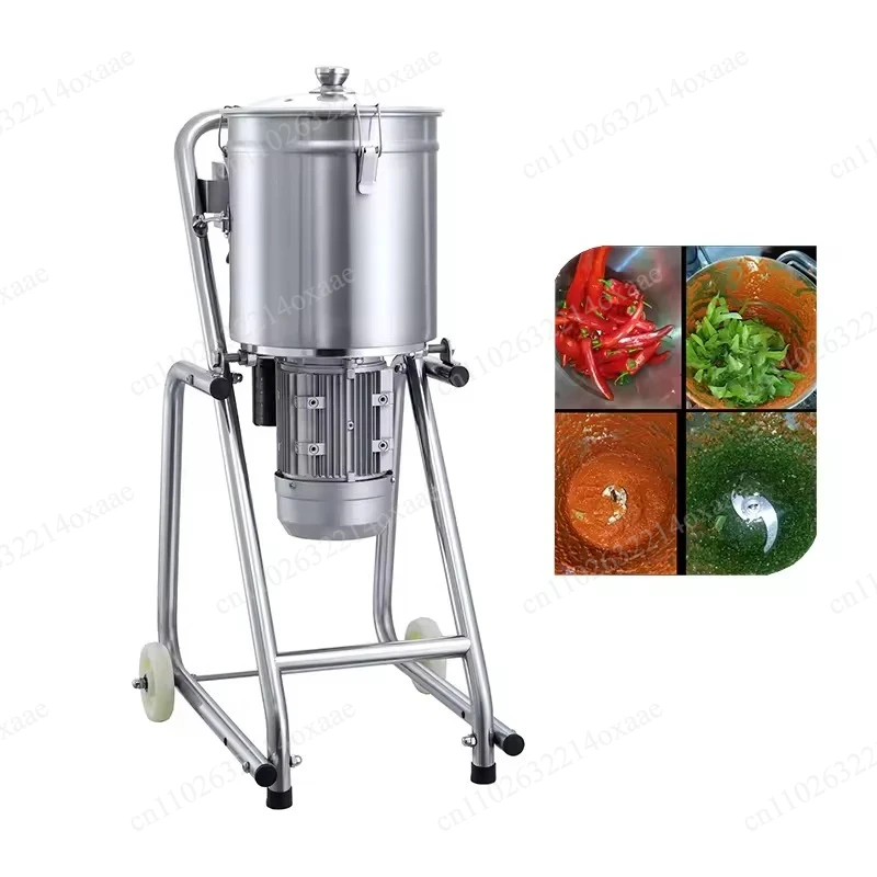 20L 32L Commercial Food Processing Machine, Onion Paste Blender Pork Crusher, Vegetable Chopper Fruit Pulper