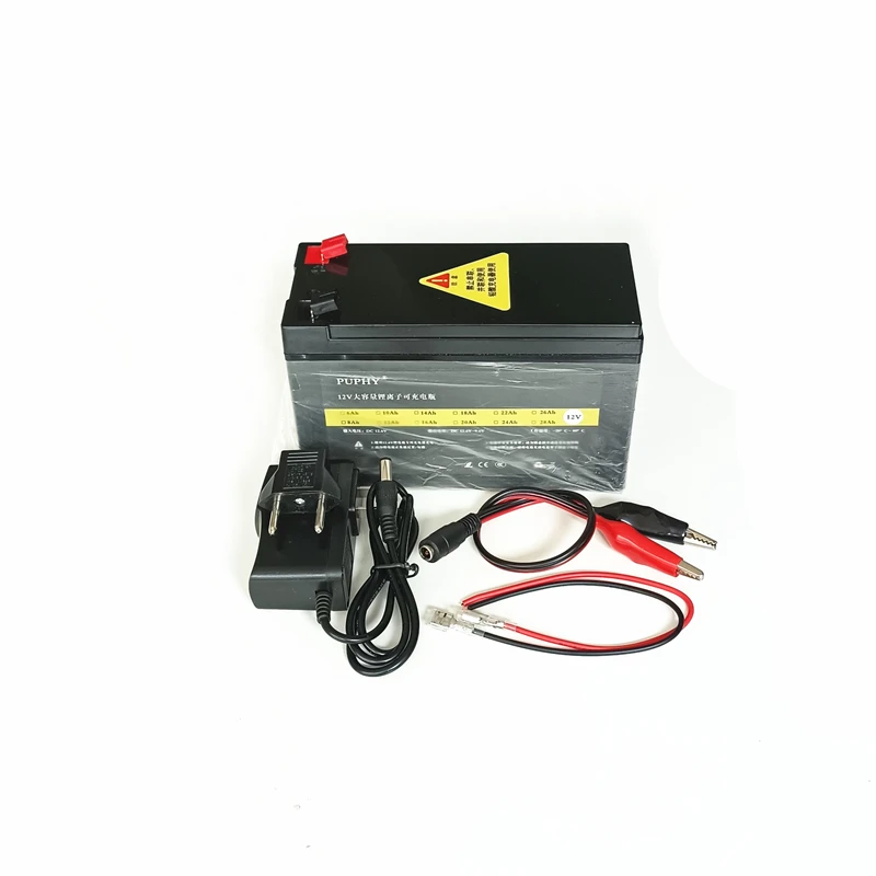 Cella di batteria agli ioni di litio impermeabile 12V 28AH 10AH per macchinine/biciclette, spruzzatore, luci a LED sostituisci la banca di alimentazione