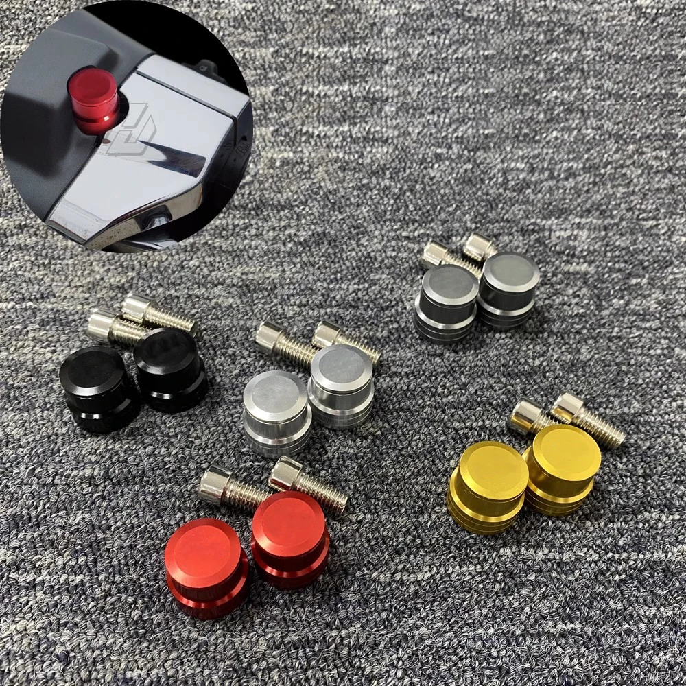 

Motorcycle CNC Aluminum Rear View Side Mirrors Bolts Hole Plug Screws For Vespa GTS250 300 SPRINT PRIMAVERA 150GTV LXV LX50 S125