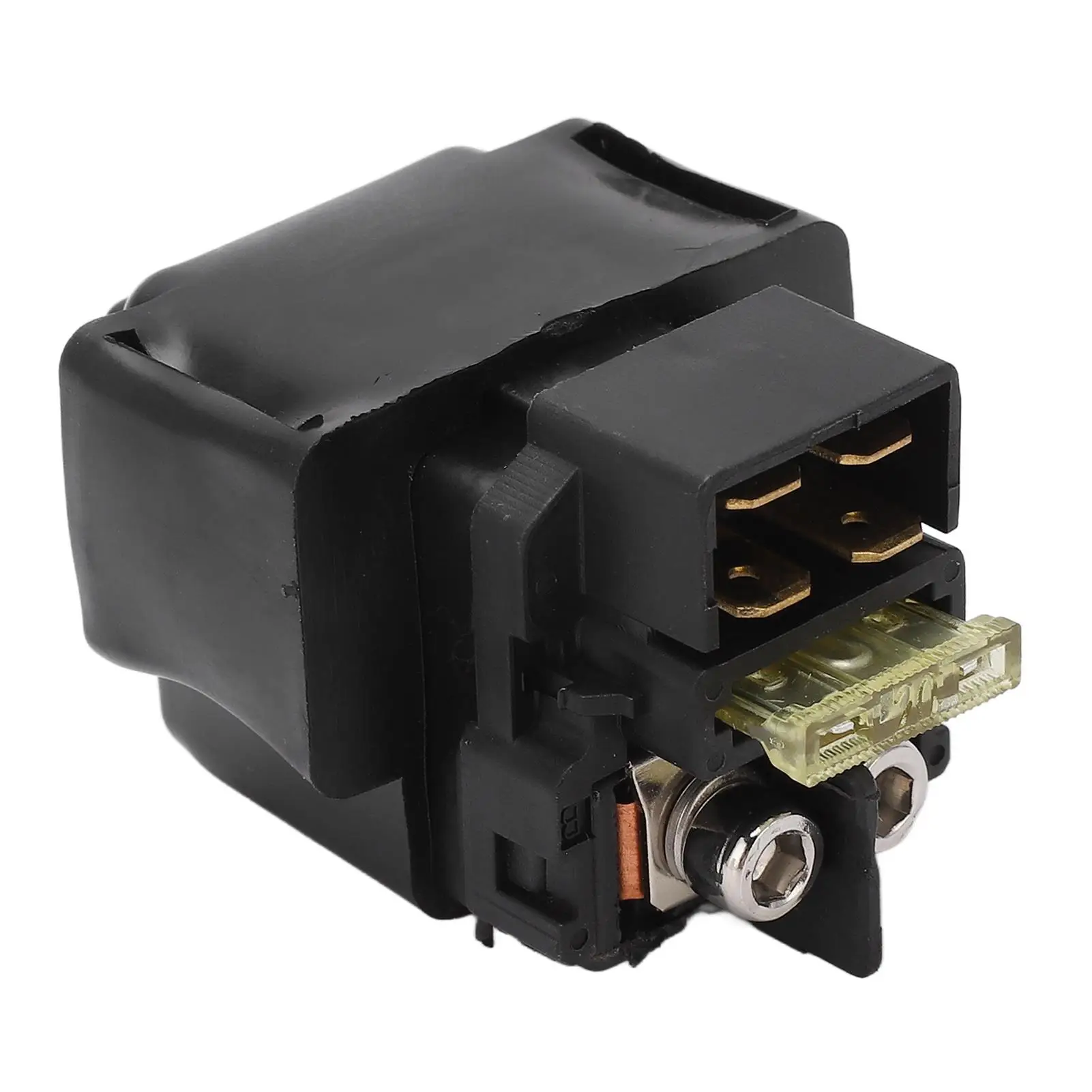 Starter Solenoid Engine Start for relay ABS Metal Sturdy High Efficiency Durable Professional for 25 cc 26 cc 30 cc 40 cc ATV