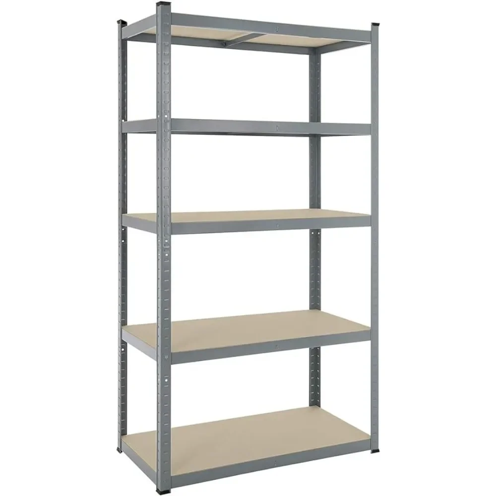 

72 X 36 X 18 Inches Shelf Adjustable Shelving Unit Kitchen Accessories 5-Tier Storage Shelves Load 2920 Lb Freight Free