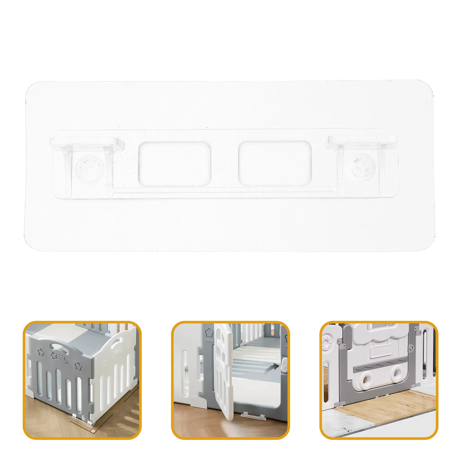 

8Pcs Playpen Stabilizer Versatile Fixing Base Compatible with Multiple Models Reusable Anti Skid Support for Child Safety At