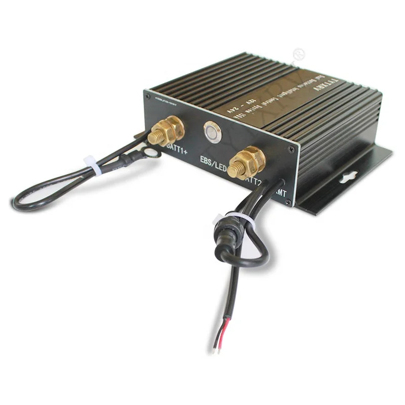 

Аксессуары для каравана, 12 В/24 В, 150 А, интеллектуальный комплект изоляторов с двумя батареями для свинцово-кислотных и литиевых батарей